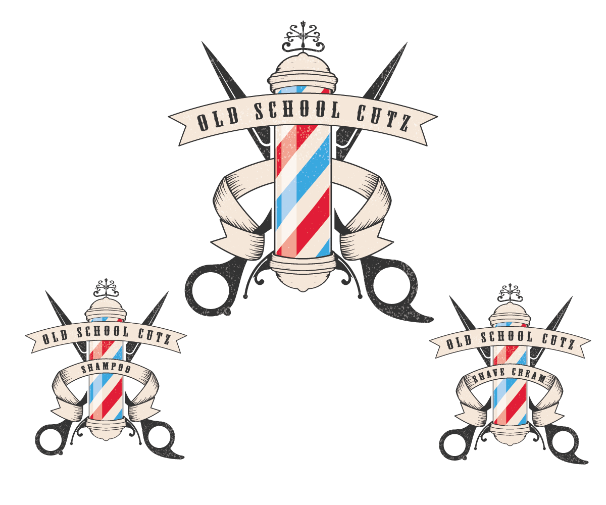 Logo Design by just_me for Old School Cutz | Design #11876368