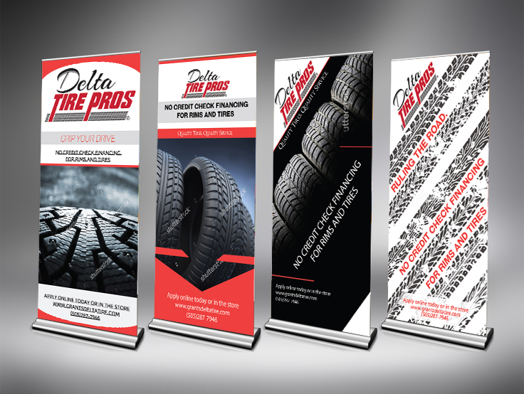 Signage Design by Randesign for Delta Tire Pros | Design #11821368