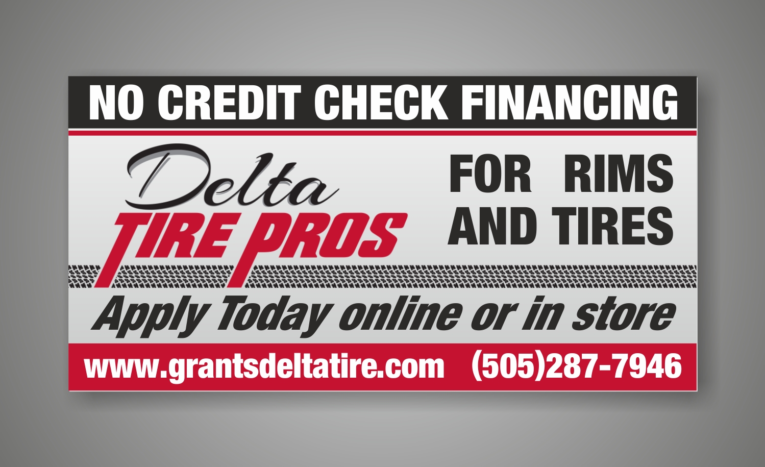 Signage Design by Maestroto for Delta Tire Pros | Design #11890626