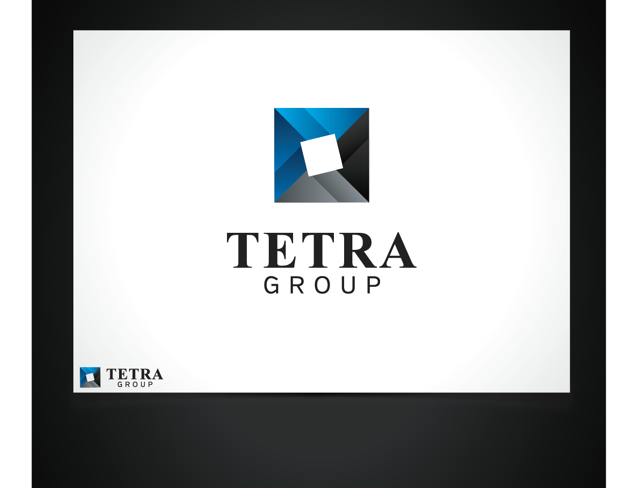 Logo Design by Blind for Two Lines Management Group | Design #2361793