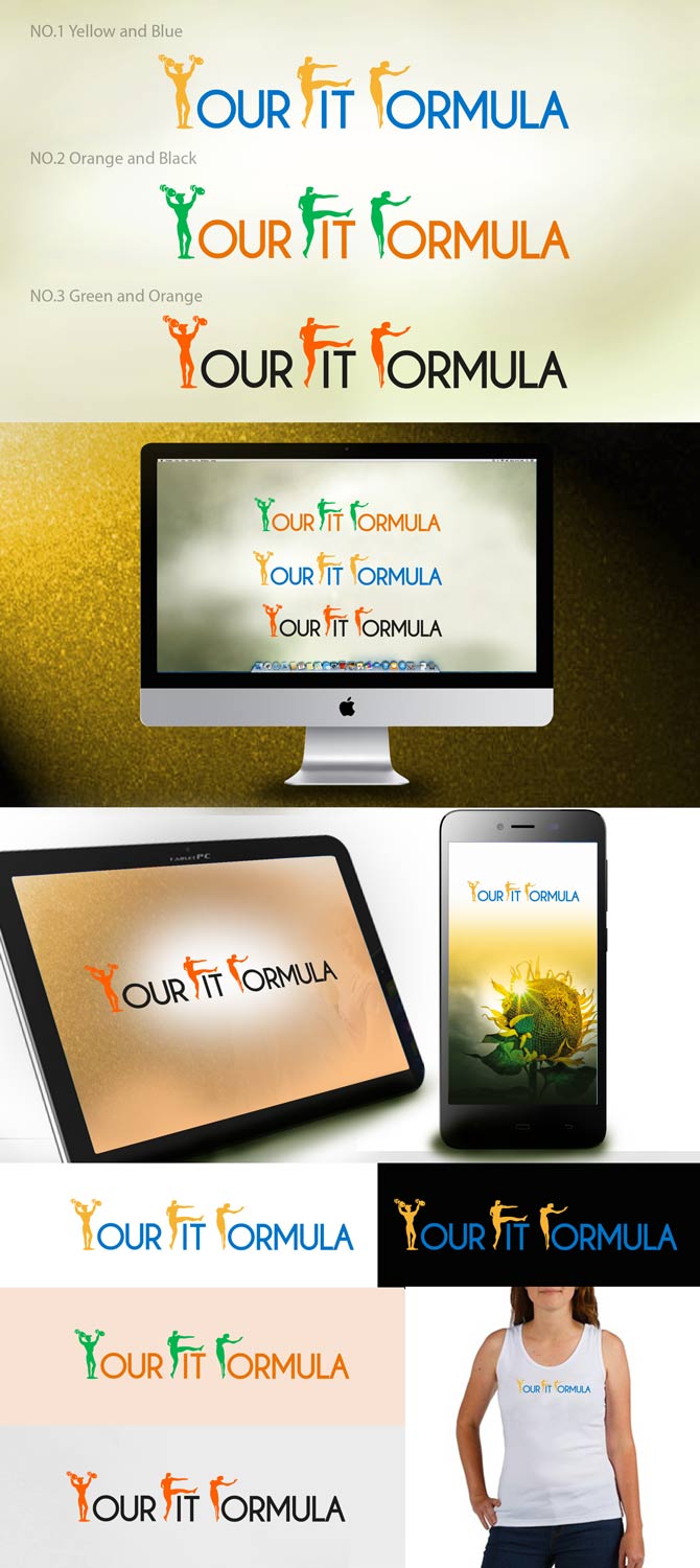 Logo Design by joshykumaran for Your Fit Formula | Design #11954512