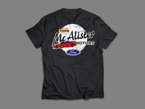 T-shirt Design by Hatem for McAlister Motors | Design: #11832846