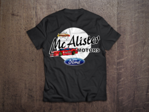 T-shirt Design by Hatem for McAlister Motors | Design: #11841354