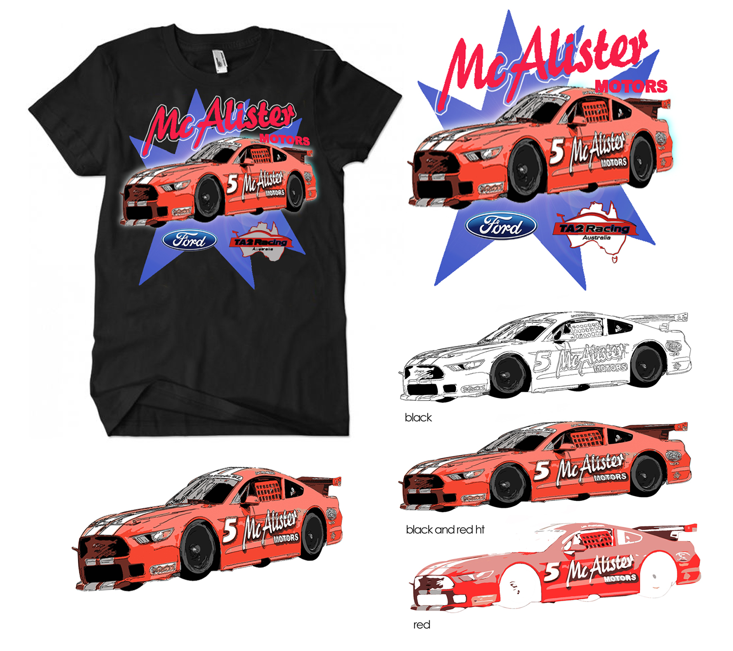 T-shirt Design by davem for McAlister Motors | Design #11837602