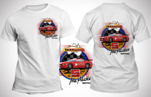 T-shirt Design by SD WEBCREATION for McAlister Motors | Design #11879783
