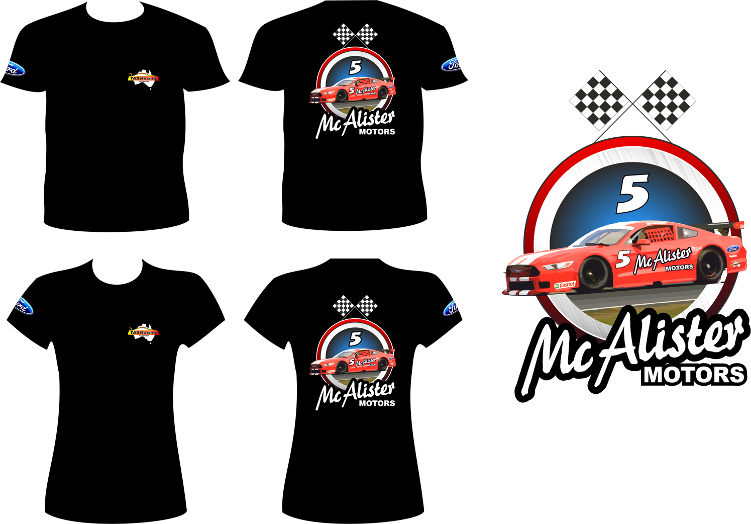 T-shirt Design by milky_way for McAlister Motors | Design #11878062