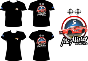 T-shirt Design by milky_way for McAlister Motors | Design #11878062