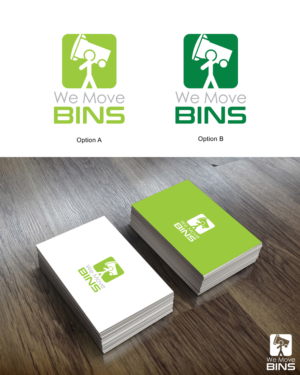 Logo Design by MoonFeather for Proud Bin Cleaning | Design: #11816781
