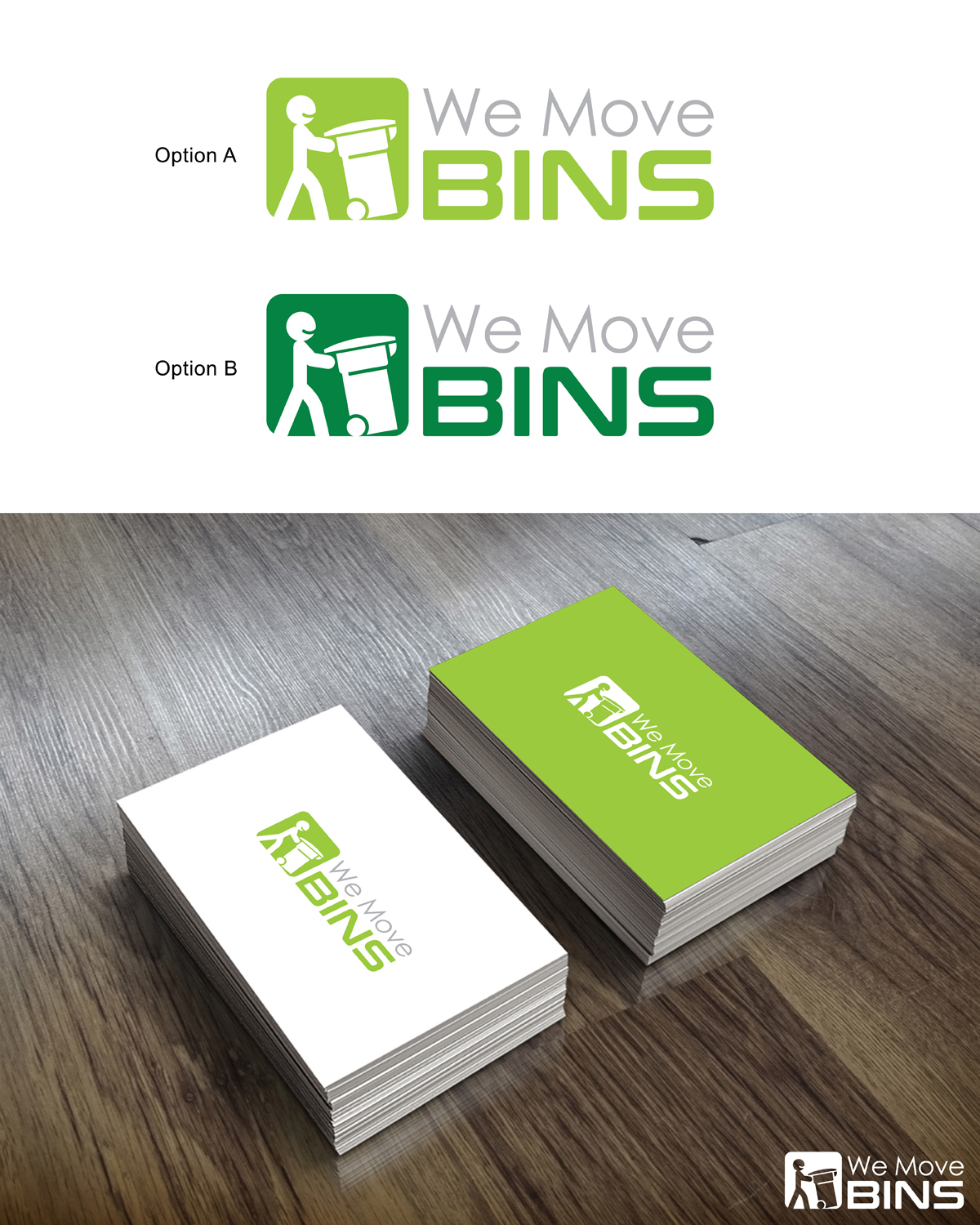 Logo Design by MoonFeather for Proud Bin Cleaning | Design #11826323