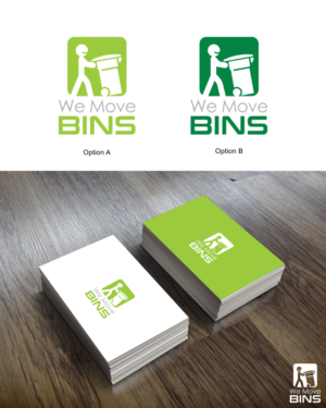 Logo Design by MoonFeather for Proud Bin Cleaning | Design: #11826324