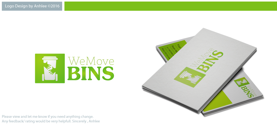 Logo Design by Anhlee for Proud Bin Cleaning | Design #11815610