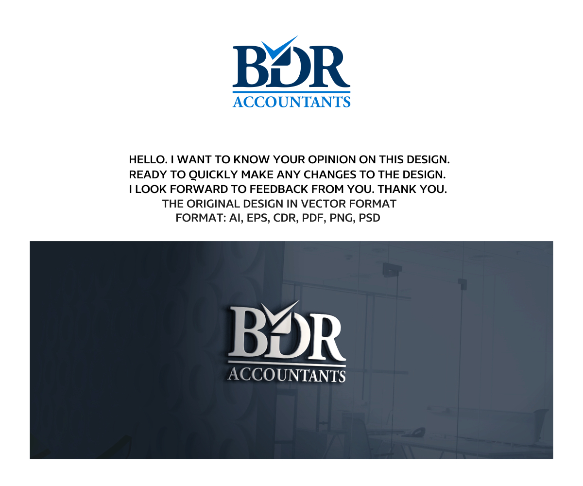 Logo Design by artsterdam for BDR Business Accountants | Design #11801765