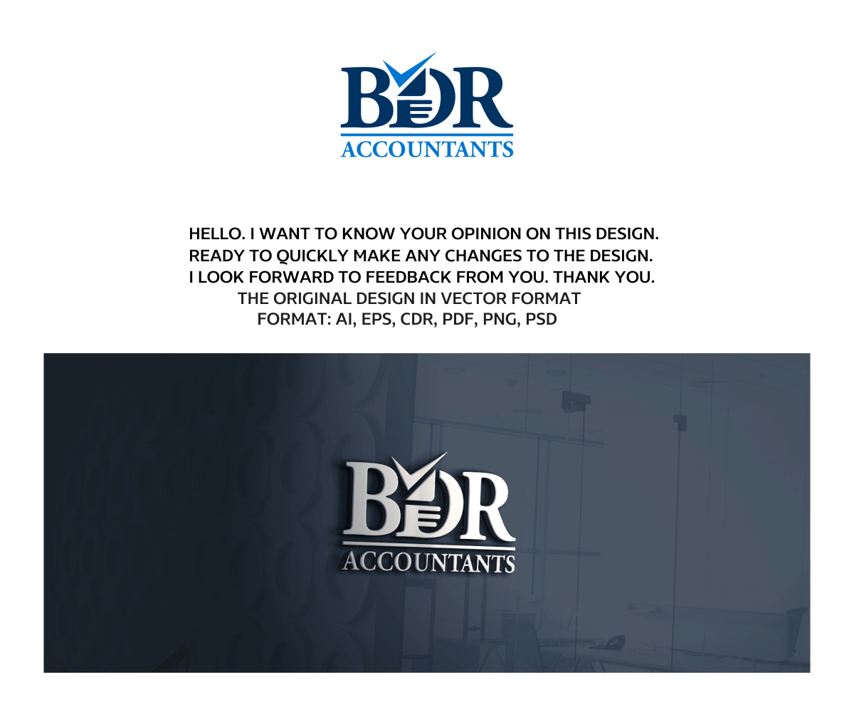 Logo Design by artsterdam for BDR Business Accountants | Design #11801774