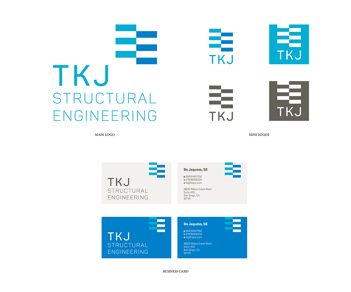 Logo Design by NDS for TKJ Structural Engineering | Design #11857319