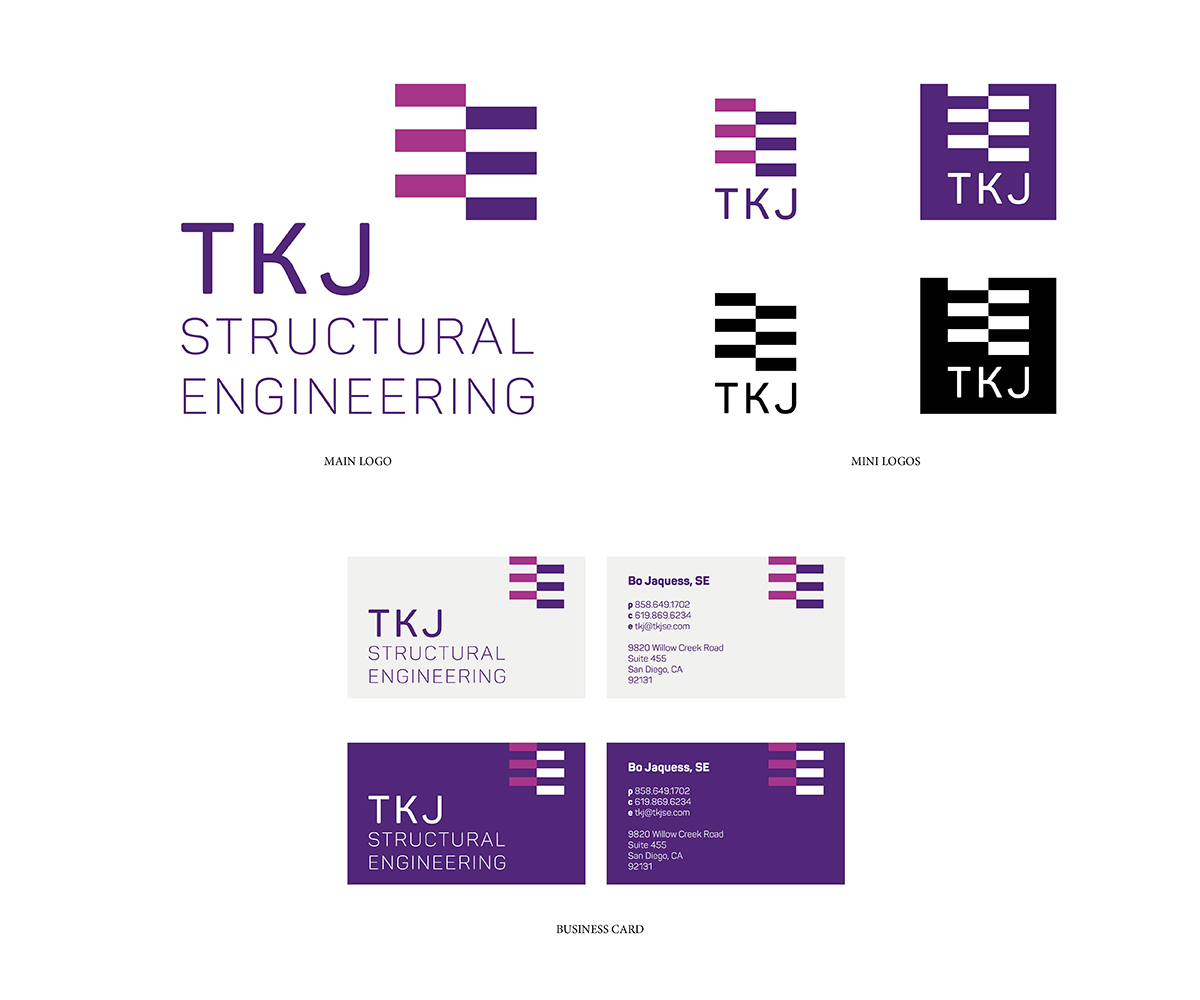Logo Design by NDS for TKJ Structural Engineering | Design #11857328