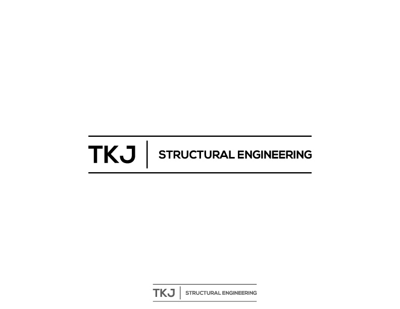 Logo Design by MAWBM for TKJ Structural Engineering | Design #11951200