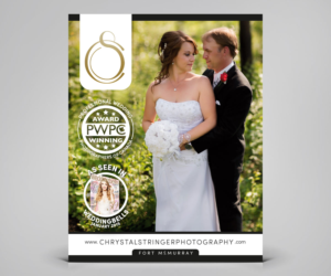 Wedding photographer needs magazine ad | Advertisement Design by Cheeky Creative