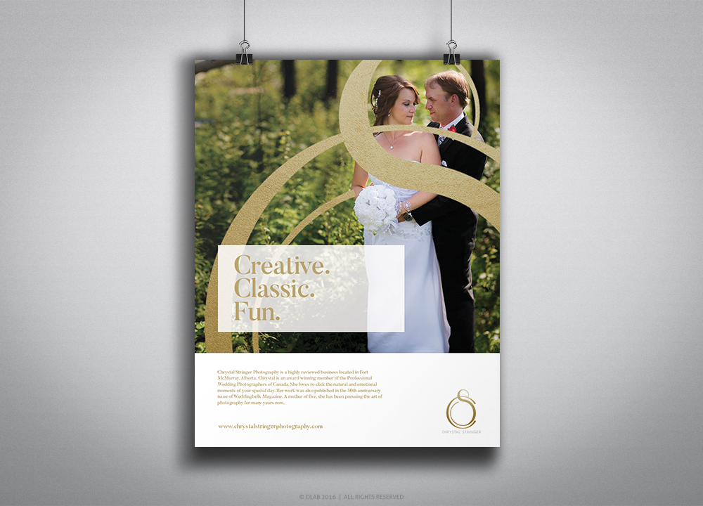 Advertisement Design by DLab™ for Chrystal Stringer Photography | Design #12379096