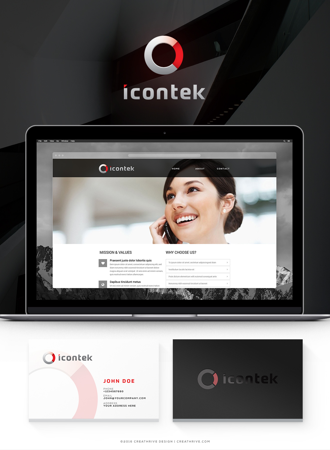 Logo Design by Creathrive for Icontek | Design #11857168