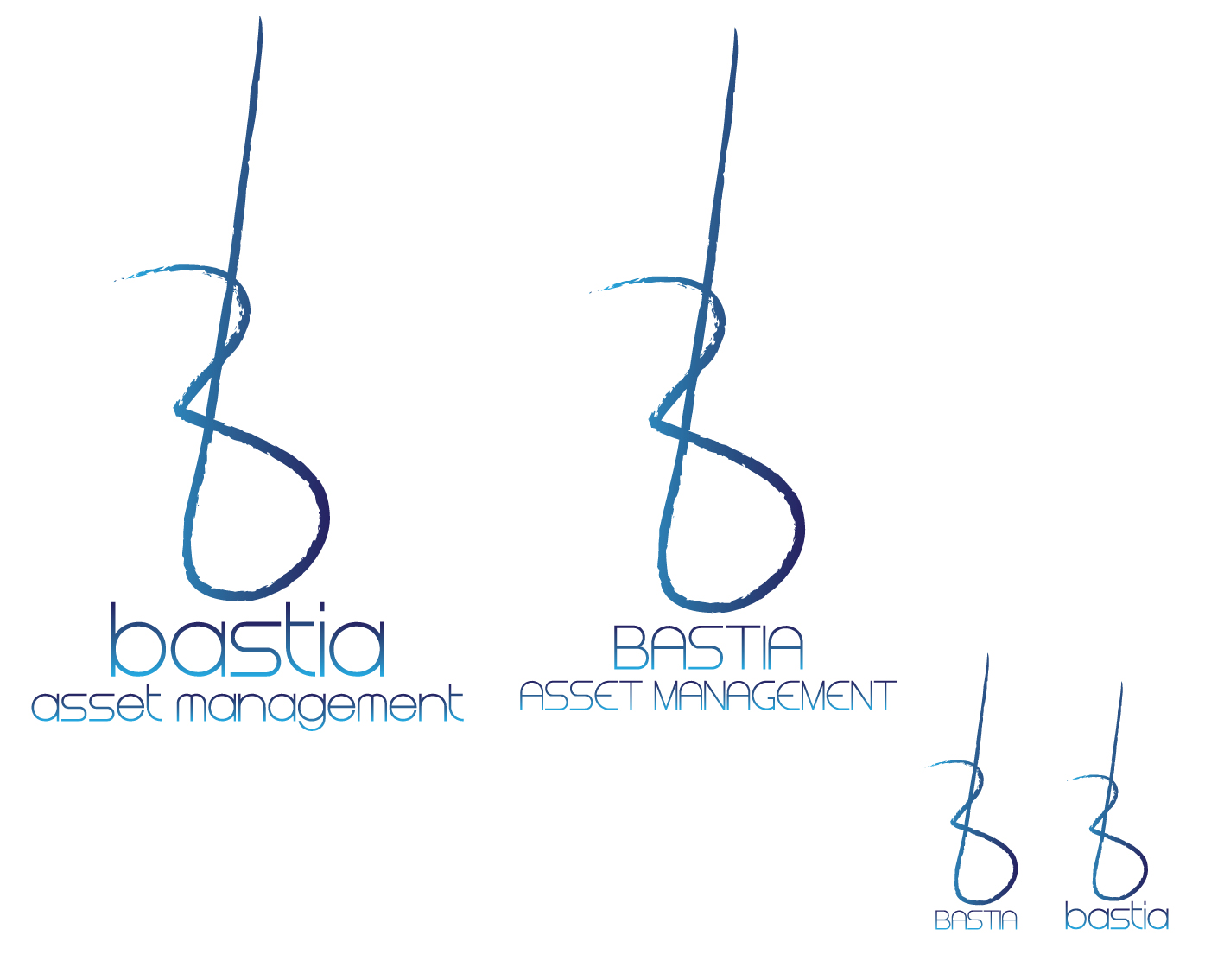 Logo Design by Electric Sparrow for Bastia Asset Management | Design #26954