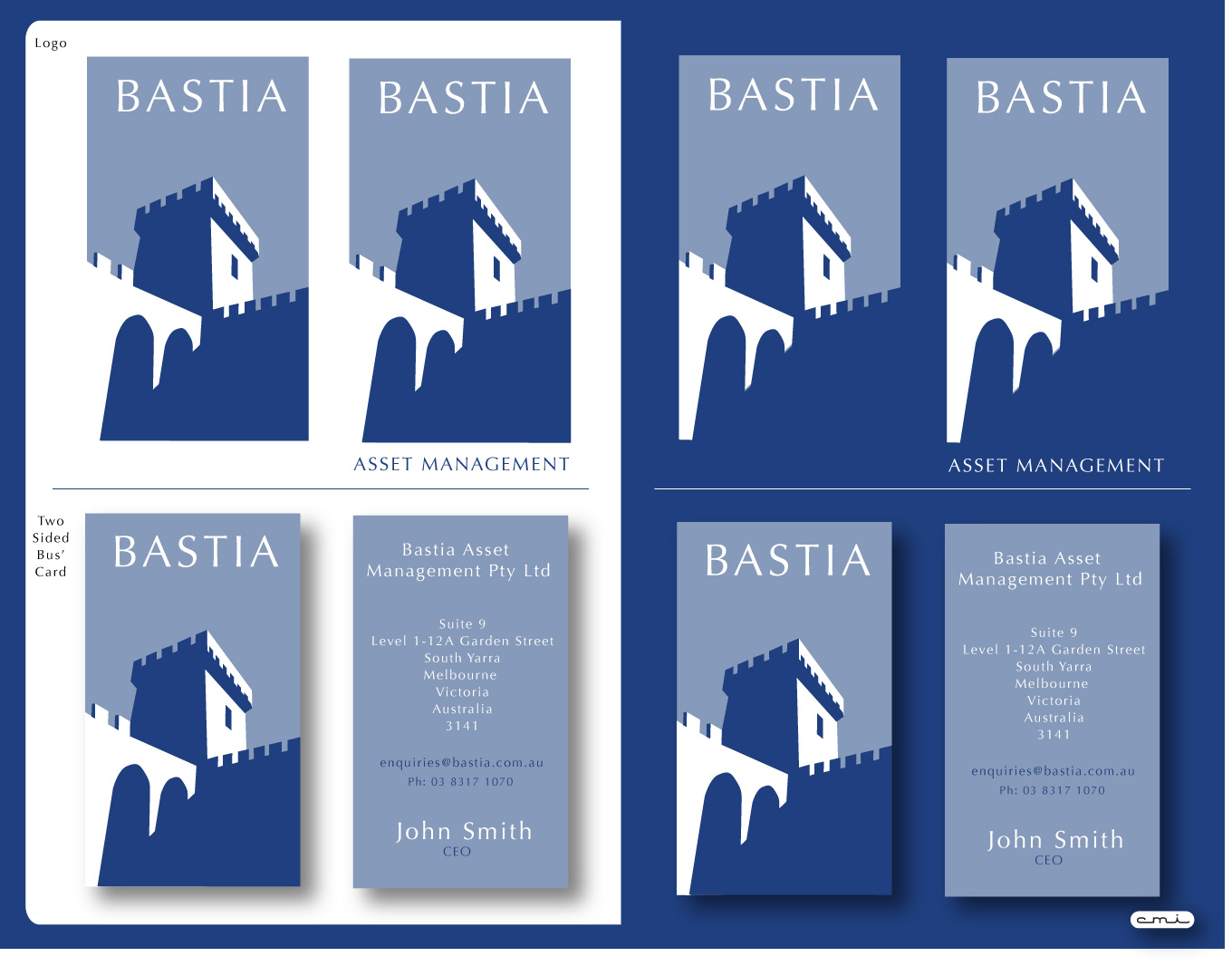 Logo Design by WAkland for Bastia Asset Management | Design #25897