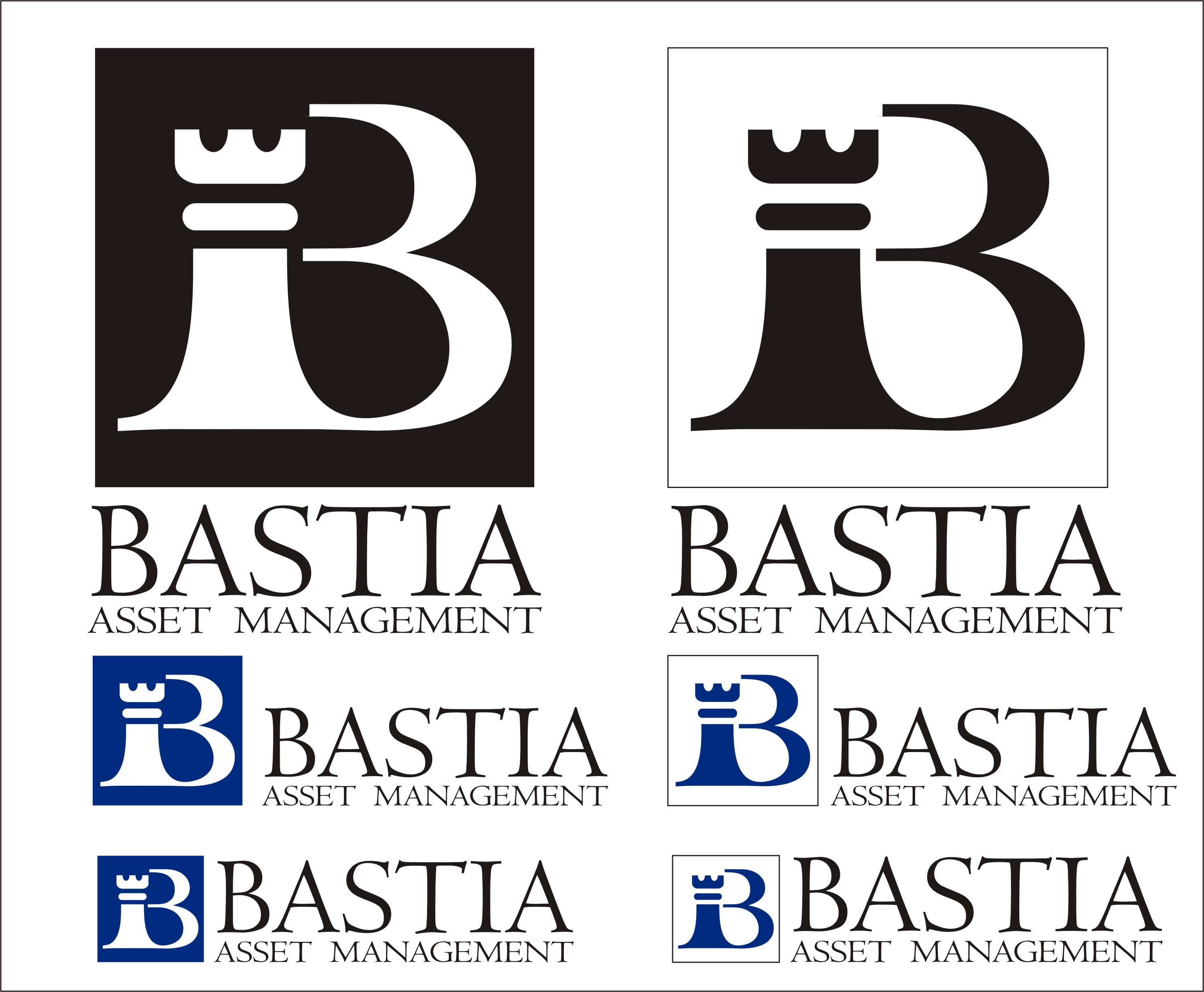 Logo Design by Pedrink for Bastia Asset Management | Design #28431