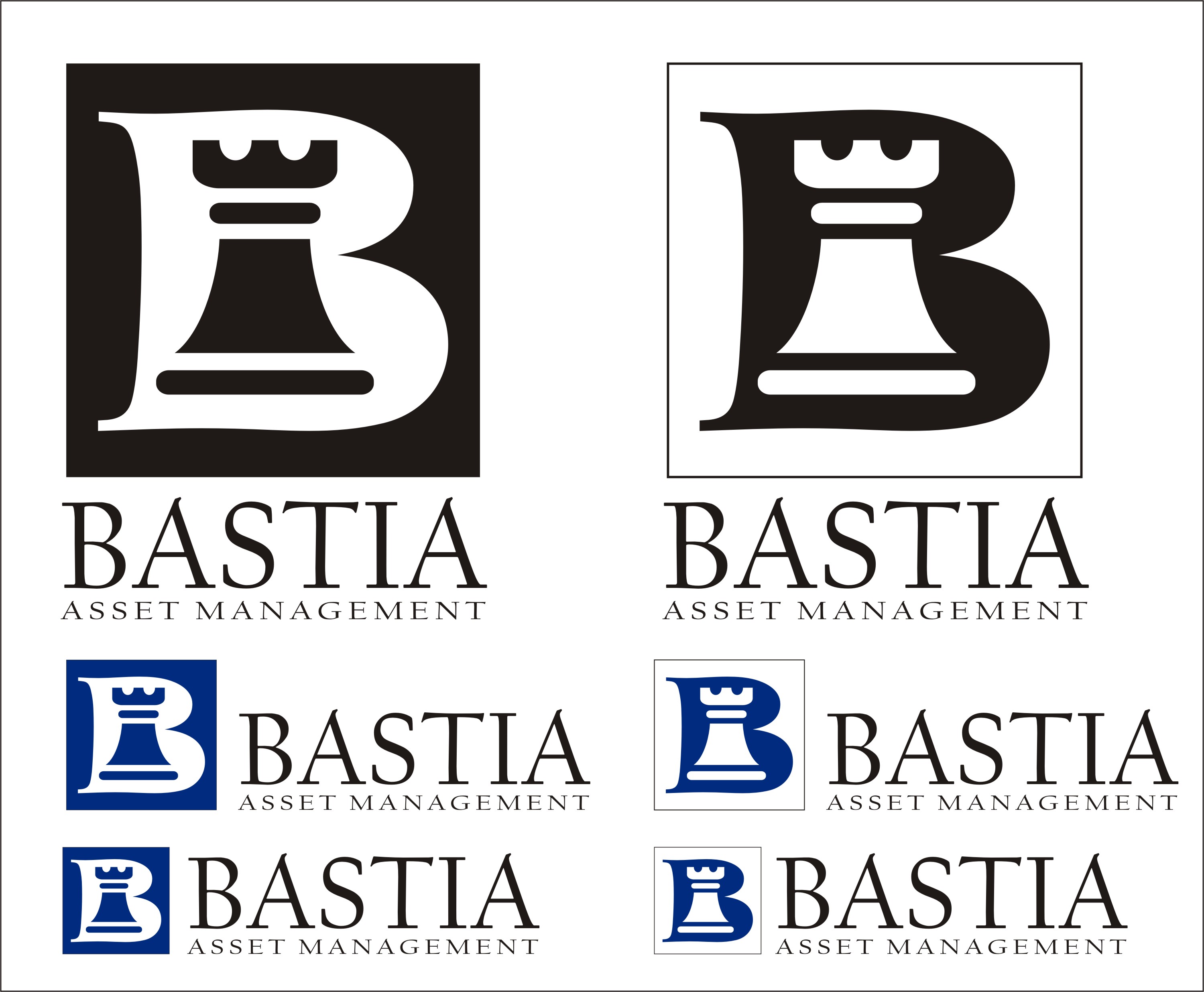 Logo Design by Pedrink for Bastia Asset Management | Design #28434