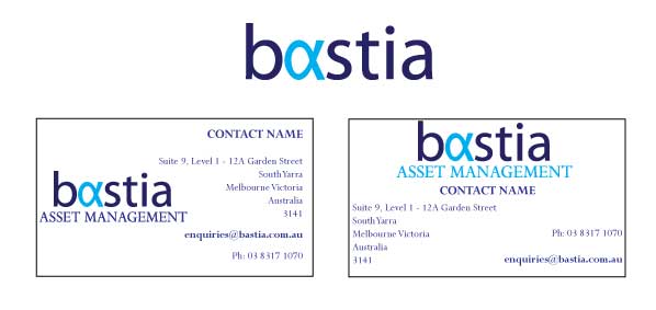 Logo Design by Amanda Moon Designs for Bastia Asset Management | Design #32870