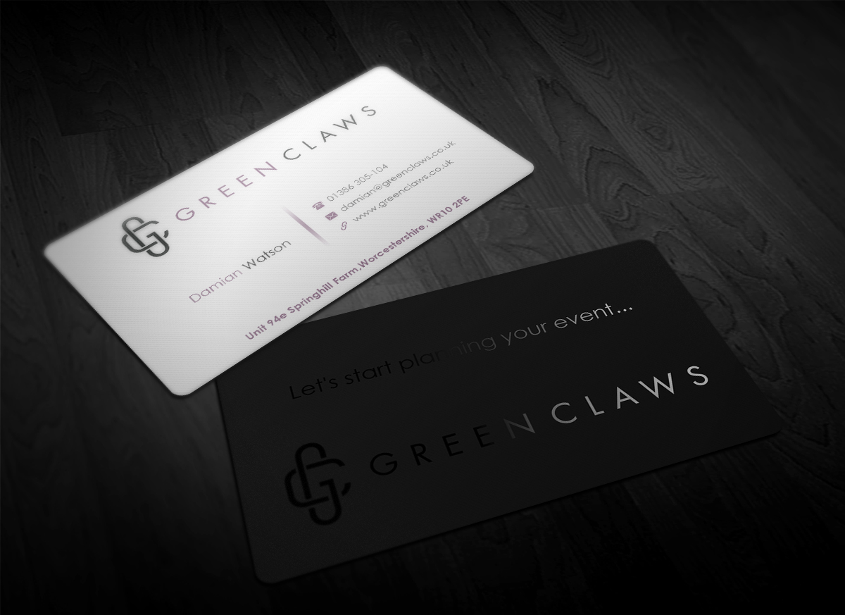 Design de Carte de Visite par Pointless Pixels India pour Weddings and Events LTD | Design #11809966