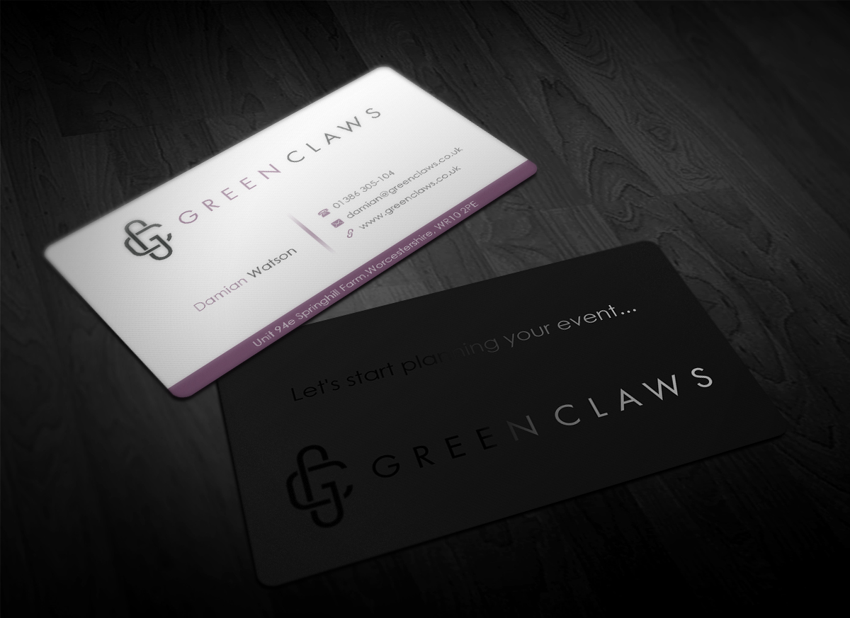 Diseño de Tarjeta de Presentación por Pointless Pixels India para Weddings and Events LTD | Diseño #11810026