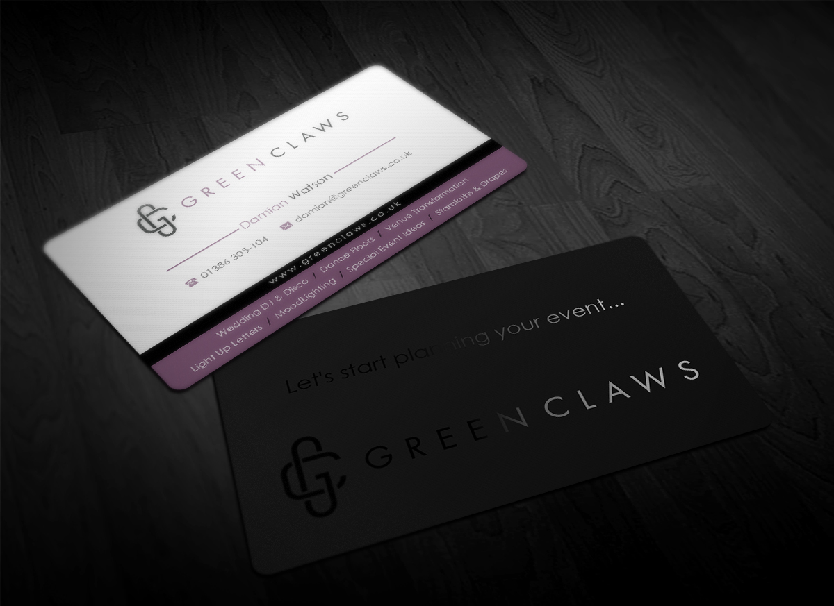 Business Card Design by Pointless Pixels India for Weddings and Events LTD | Design #11810263