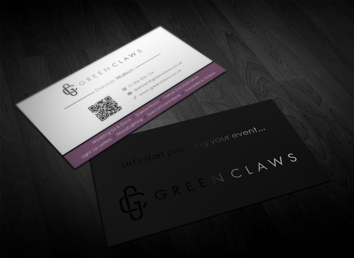 Business Card Design by Pointless Pixels India for Weddings and Events LTD | Design #11812343