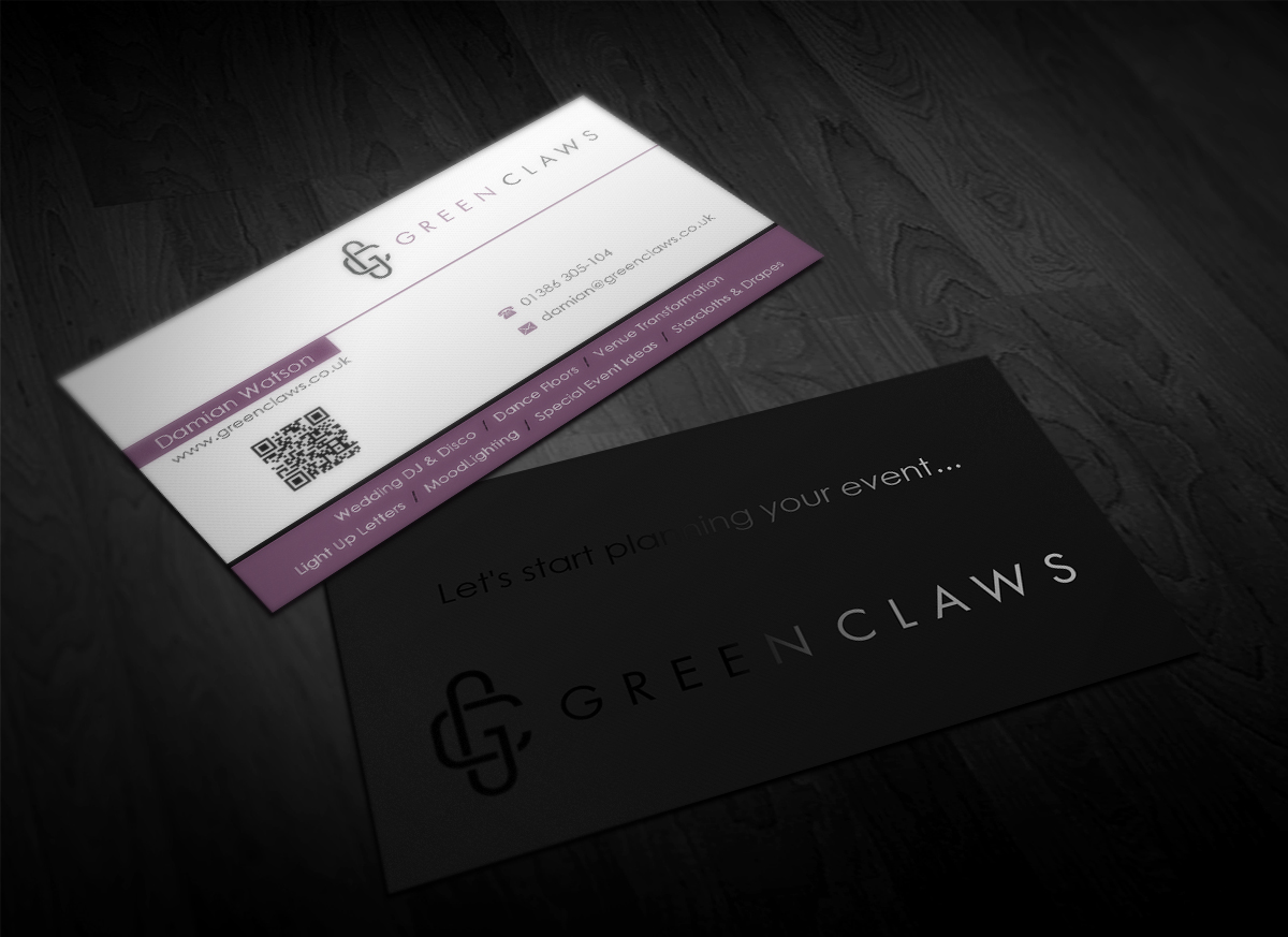 Business Card Design by Pointless Pixels India for Weddings and Events LTD | Design #11813145