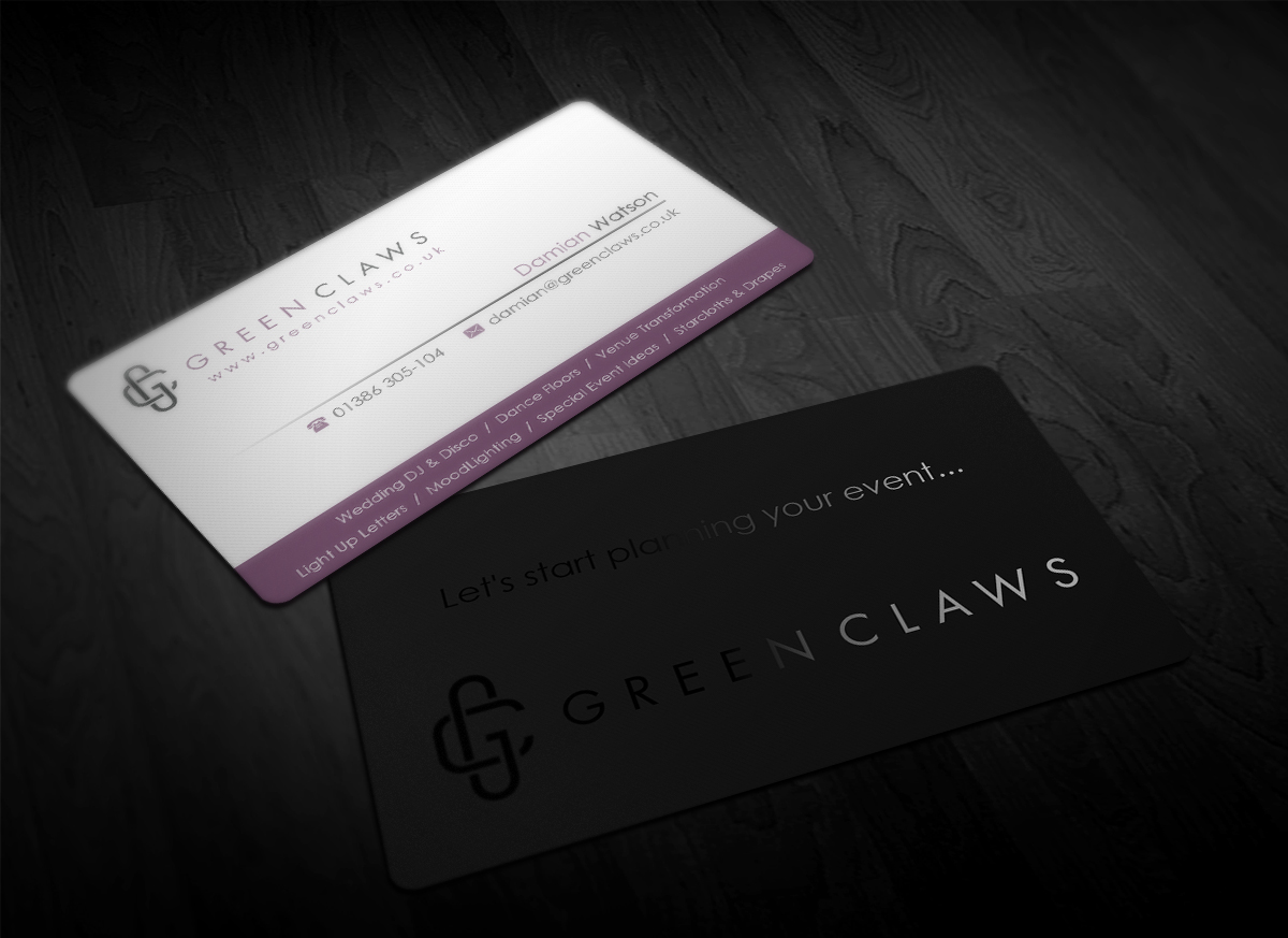 Business Card Design by Pointless Pixels India for Weddings and Events LTD | Design #11813184
