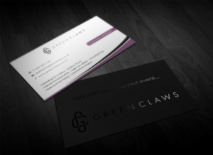 Wedding Decor and Entertianment business card  | Visitenkarten-Design von Pointless Pixels India
