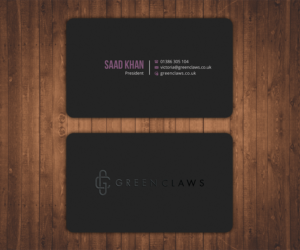 Wedding Decor and Entertianment business card  | Visitenkarten-Design von Stylez Designz