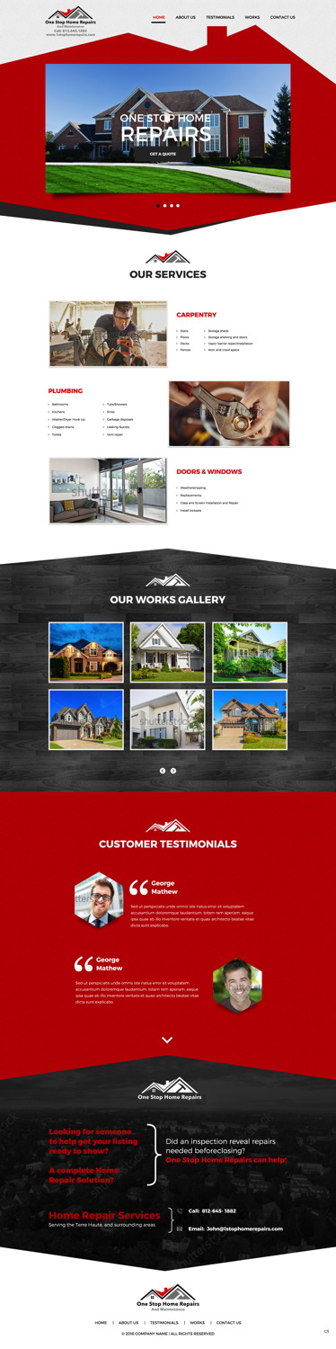 Web Design by pb for this project | Design #11811962