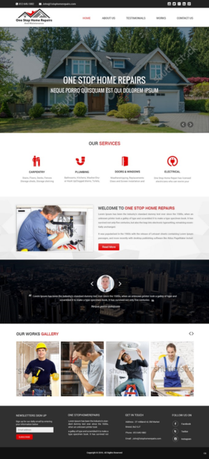 Web Design by pb for this project | Design: #11813435