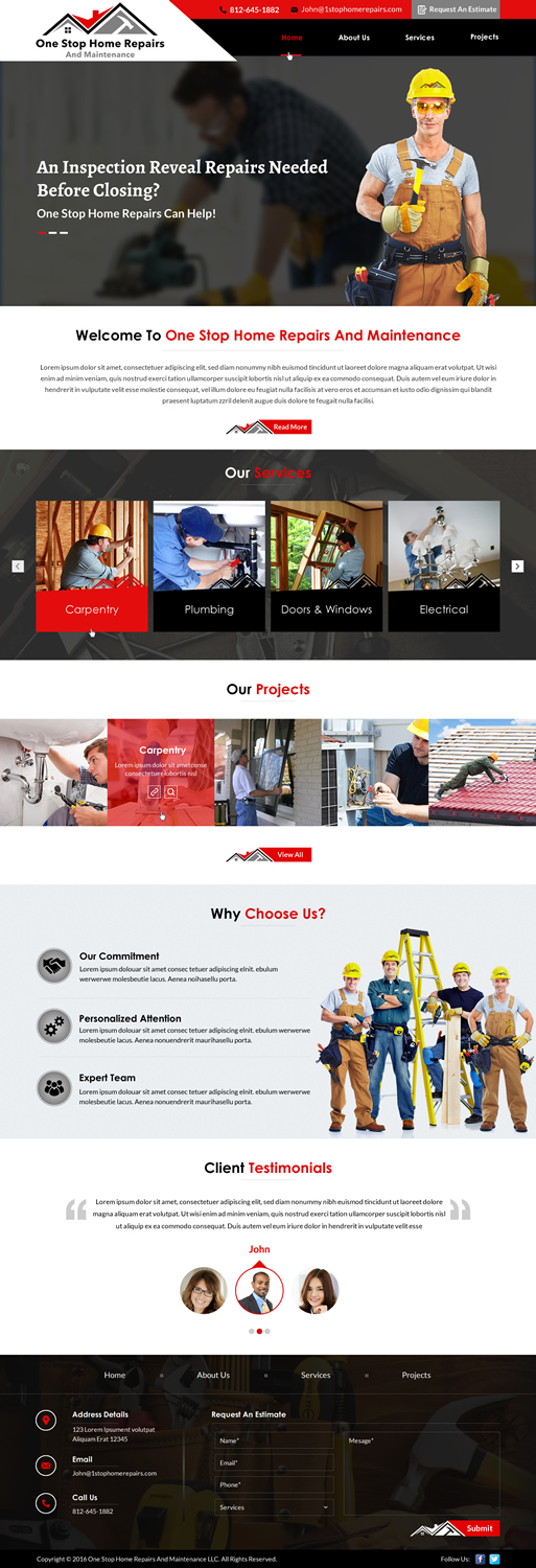 Web Design by Sbss for this project | Design #11812957