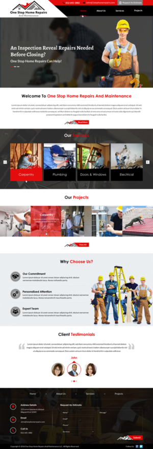 Web Design by Sbss for this project | Design: #11812957