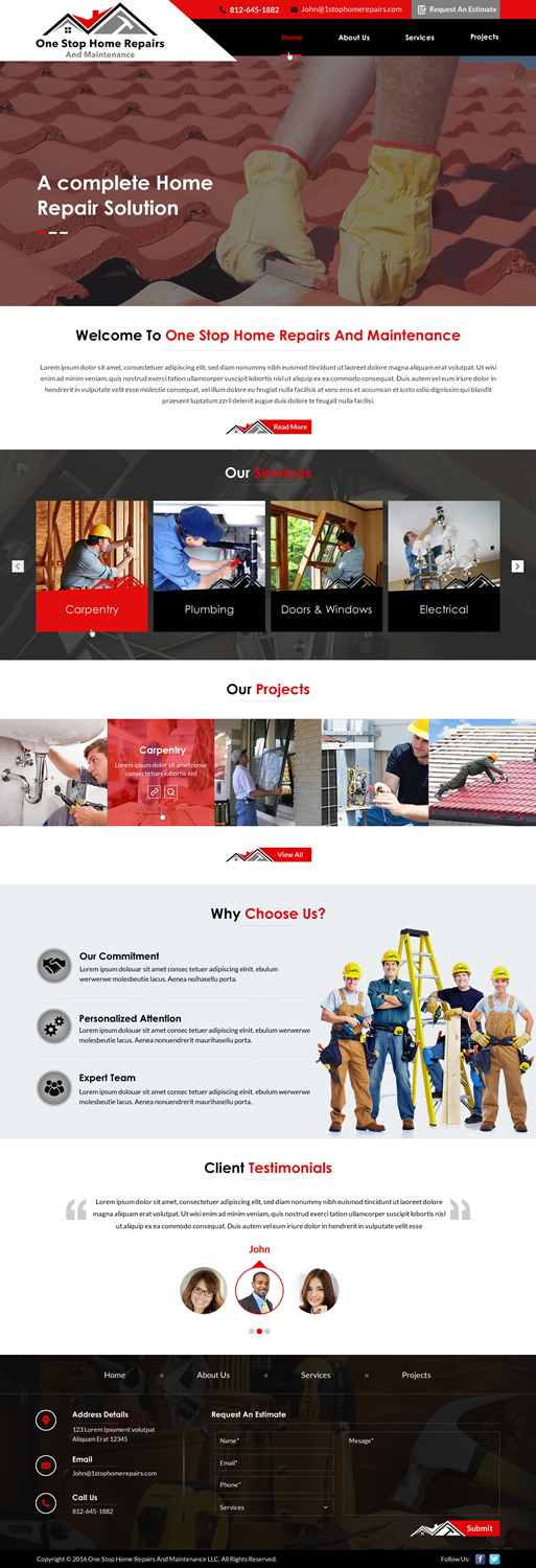 Web Design by Sbss for this project | Design #11812958