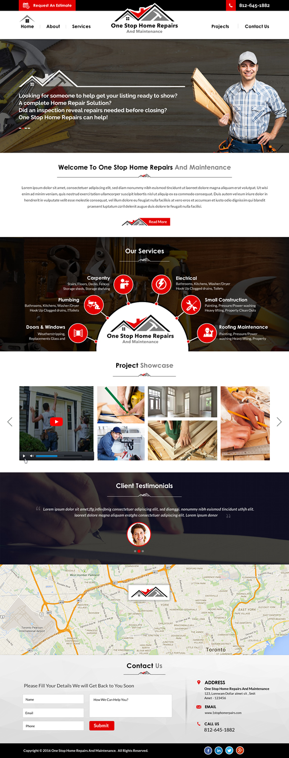 Web Design by Sbss for this project | Design #11812959