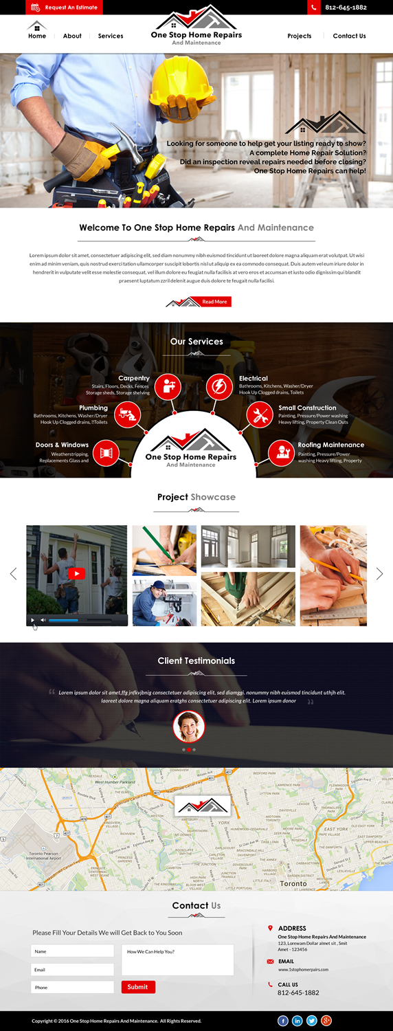 Web Design by Sbss for this project | Design #11812960