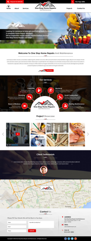 Web Design by Sbss for this project | Design: #11812961