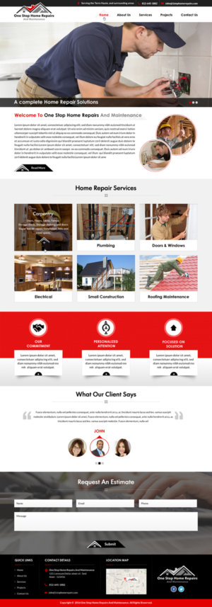 Web Design by Sbss for this project | Design: #11812964