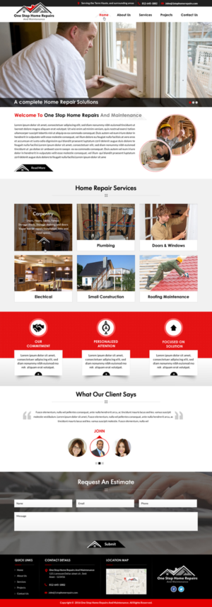 Web Design by Sbss for this project | Design: #11812965