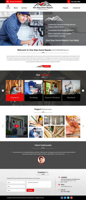 Web Design by Sbss for this project | Design: #11818946