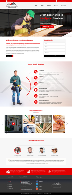Web Design by Sbss for this project | Design: #11818948