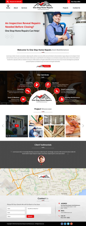 Web Design by Sbss for this project | Design: #11836212