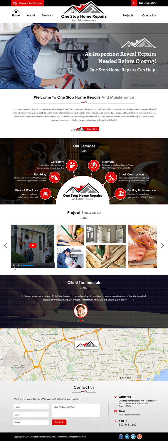 Web Design by Sbss for this project | Design: #11836214